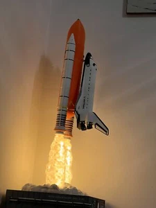 1:144 US NASA STS Discovery OV-103 Space Shuttle Model Night Light-up Night Lamp - Picture 1 of 10