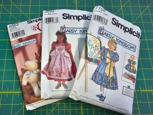 Lot of 3 Daisy Kingdom Sewing Patterns sizes 3-6 Uncut - Picture 1 of 4