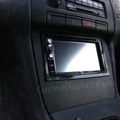 240sx Gauge Dash Finisher for Nissan s14 95-98 Aftermarket Interior Radio Bezel - Image 1 of 4