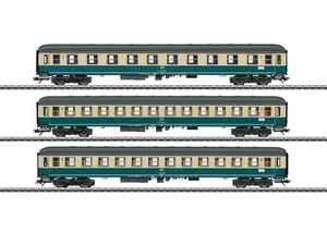 Marklin 43867 HO Scale German Federal Railway Express Train Passenger Car Set LN - Picture 1 of 1