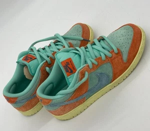 Nike SB Dunk Low Pro Türkis & Orange Turnschuhe Größe 11 DV5429-800 - Bild 1 von 9