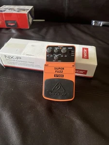 SF300 Super Fuzz effetti chitarra pedale 3 modalità arancione pesca e accordatore chitarra - Foto 1 di 3