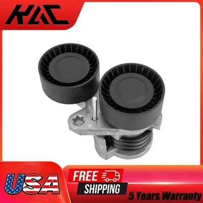 Belt Tensioner with Pulley For 07-10 BMW 335i 08-2010 BMW 535i 2008 BMW 535xi Foto 1 de 4