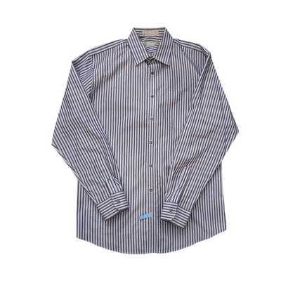 Camisa de vestir Nordstrom para hombre púrpura a rayas 100 % algodón talla: 16/35 Foto 1 de 4