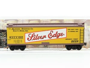 N Scale Micro-Trains MTL 04900670 MSEX Muessel Silver Edge Beer 40' Reefer #1002 - Picture 1 of 8