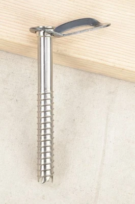 CHOUINARD NUEVO TORNILLO DE HIELO TUBULAR, ACERO, 17 CM, EQUIPO DE ESCALADA VINTAGE 1988 RARO Foto 1 de 4