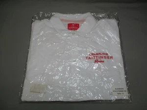 AO832 CHAMPAGNE TAITTINGER REIMS POLO ELEANORE COTON FEMME TAILLE S ETAT NEUF - Imagen 1 de 5
