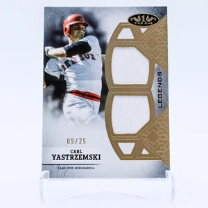 2024 Topps Tier One Carl Yastrzemski Legends Dual Relic /25 #T1LR-CY - Picture 1 of 2