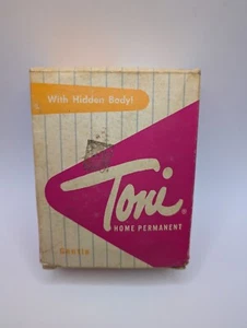 Vintage 50er Jahre Toni Regular Hair Home Permanent Box mit Inhalt - Bild 1 von 4