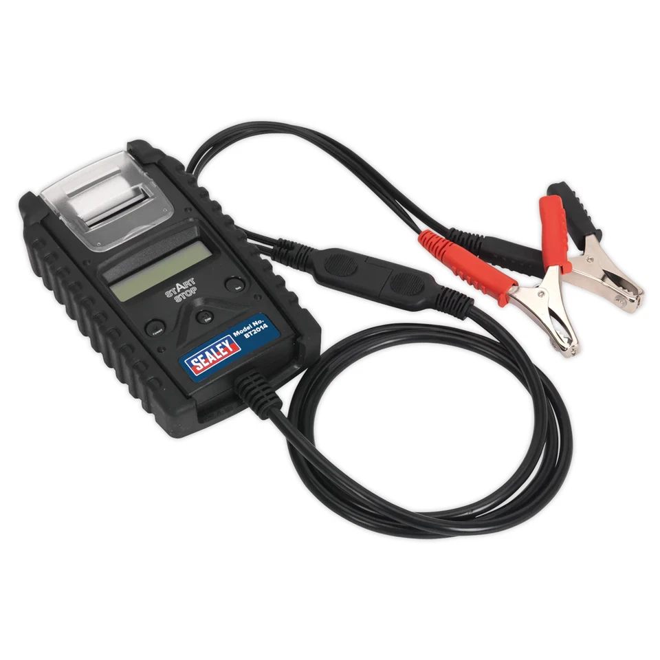 Sealey Digital Start/Stop Battery & Alternator Tester with Printer 6/12/24V BT20 - Image 1 of 1
