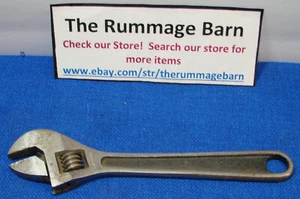 vintage 8" WEST GERMANY ADJUSTABLE WRENCH -- unbranded - Picture 1 of 3