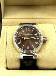 Louis Vuitton 39.5mm Tambour Q1111 Watch With Box - Picture 1 of 9