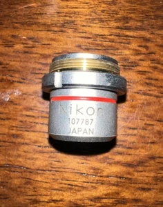 Nikon 4 0.10 160 Microscope Objective made in Japan  - Picture 1 of 4