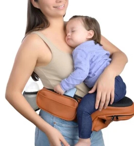 Baby Hip Seat Carrier, Non Slip Baby Carrier With Pockets, 6 Months+, Adjustable - Picture 1 of 7