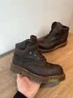 Doc Dr. Martens 7735 Made In England Leather Steel Toe Combat Work Boots US Sz 5