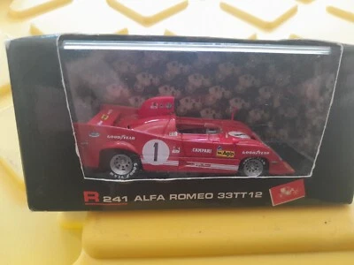 F1 Brumm Alfa Romeo 33TT12 Merzario-Ickx 1000km Spa 1975 1/43 Foto 1 de 3