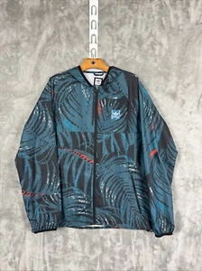 Adidas Originals Allover Tropical Print BB Wind Men Jacket Teal EC7327 Medium - Picture 1 of 6