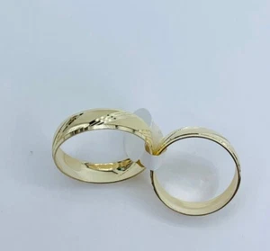 10k Gold Ring Wedding Set Size 7 & 10 - Anillos de matrimonio - Picture 1 of 8