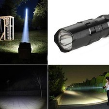 LED Tactical Flashlight Military Grade Torch Small Super Bright Handheld Light