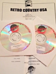 RADIO SHOW: RETRO COUNTRY 2/5/01 LARRY GATLIN,KATHY MATTEA, CRYSTAL GAYLE,WILLIE - Picture 1 of 3
