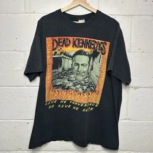 Vintage 90s Dead Kennedys “Give Me Convenience Or Give Me Death” Punk T-Shirt - Picture 1 of 13