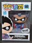 Funko Pop 'Television' ROBIN AS RED X UNMASKED #585 New NRFB Teen Titans Go! BAM