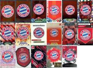 Match Attax Bundesliga 2008-2025 - ALLE 17 Club Logo Karten FC BAYERN MÜNCHEN - Bild 1 von 1