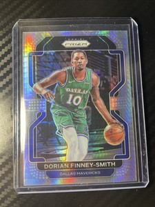 Dorian Finney-Smith 2021-22 Panini Prizm Silver Hyper Parallel Dallas Mavericks