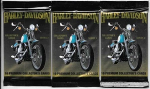 Harley-Davidson Series 2 Trading Cards 3 SEALED UNGEÖFFNETE Packungen 1992 - Bild 1 von 1