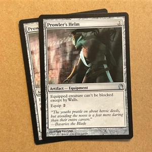 MTG ~ 2x ~ Prowler's Helm ~ THS Theros ~ #219/260 ~ Artifact ~ English ~ LP - Picture 1 of 19