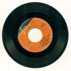 VINTAGE RECORD-45 rpm-BARBARA GEORGE-I KNOW-LOVE - Imagen 1 de 2