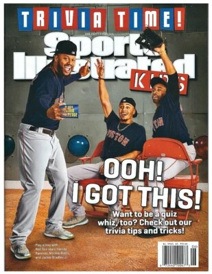 June 2018 Sports Illustrated Kids Boston Red Sox Shohei Ohtani Rookie Card Sheet Foto 1 de 4