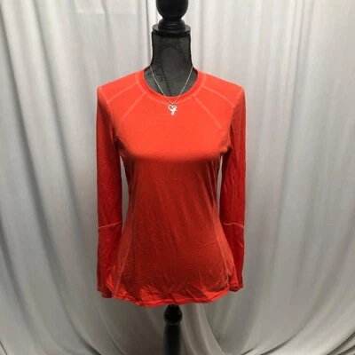 Cabelas Top Mujer Talla Mediana Naranja Dri Release Ligero Manga Larga Foto 1 de 4