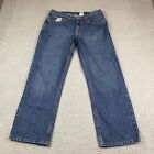Cinch Jeans Mens 36x30 Blue Straight Western Ranch Work Denim Casual Cotton