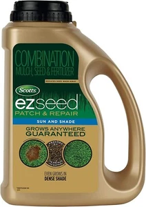 Scotts EZ Seed Patch & Repair Sun and Shade Mulch, Grass Seed, Fertilizer Combin - Picture 1 of 9