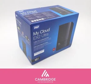 NEW 12TB HDD External My Cloud EX2 Ultra Network Attached Storage Hard Drive - Photo 1/6