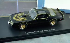 NEO 47350 Pontiac Firebird TransAm Car Black 1/43 Scale - Picture 1 of 3
