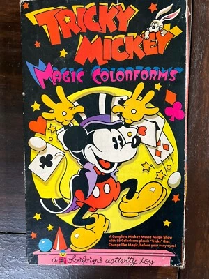 Disney TRICKY MICKEY Mouse Magic Colorforms Toy - Image 1 of 4