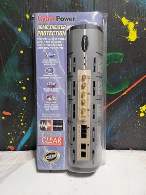 Vintage CyberPower Home Theater Protection 4200 Joules Model 1010 HT - Image 1 of 4