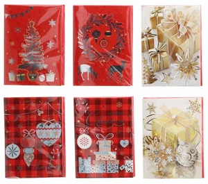 Regalo Italiano Tarjeta de Felicitación Navidad Con Sobre 15 X 20 Cm Ass. 1 ud. - Imagen 1 de 7