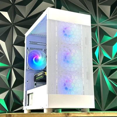 CUSTOM, WHITEBOX Custom Gaming PC RGB Desktop i7 PC 32GB RAM 1TB SSD Nvidia GTX 1660S W11 Wifi BT