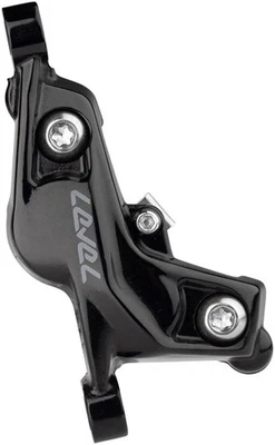 SRAM Level Silver Stealth Disc Brake Caliper Assembly - Front/Rear, Post Mount, - Image 1 of 4