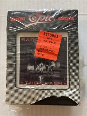 THE CLASH- Sandinista! 8 Track Tape Epic 1980 Hard To Find Tested 37037 37038 - Bild 1 von 4