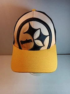 Pittsburgh Steelers New Era 39THIRTY Flex Fit Stretch Hat Medium To Large  - Picture 1 of 15