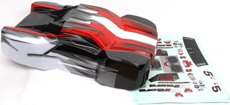 Carrocería de camión de recorrido corto Redcat Racing BS215-002R, rojo Foto 1 de 1