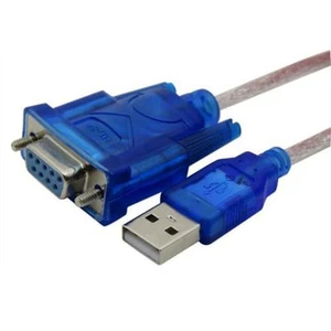Usb 2.0 To Rs232 Female Port Serial Port Cable Adapter Cable (Blue) AM - Afbeelding 1 van 4