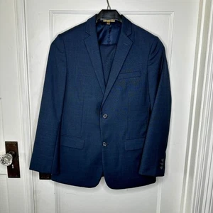 Dillard’s Class Club Youth Boys Suit Dinner Dress Jacket Blue Modern Fit 16 - Picture 1 of 12