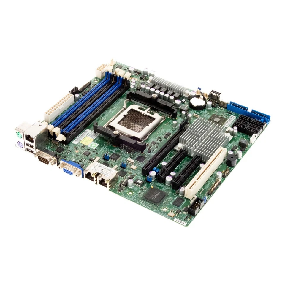 Motherboard Supermicro H8SCM-F Socket C32 DDR3 Pcie PCI Microatx - Image 1 of 3