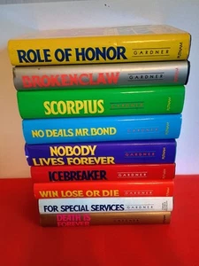 James Bond 007 - John Gardner- HC/ LOT OF 9 Ian Fleming - Picture 1 of 8
