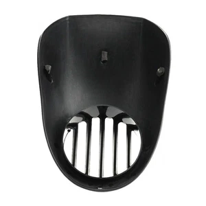Gloss Black Headlight Fairing Mask Cowl Fork Mount For 5 3/4" Cut Out Headlight - Picture 1 of 11